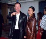 Donnie Wahlberg avec sa femme Kim Fey en 2000