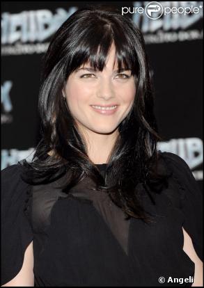 Selma Blair en promo en Espagne