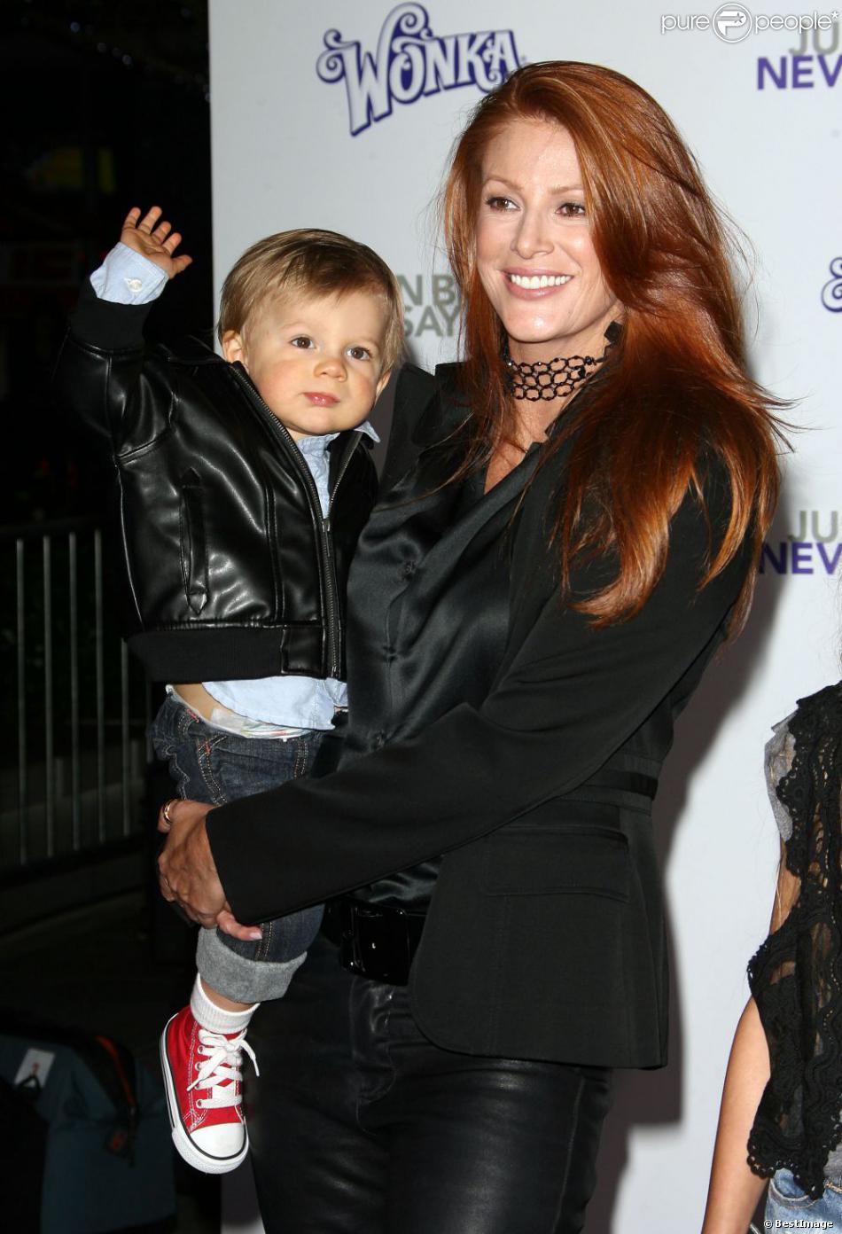 Angie Everhart couple
