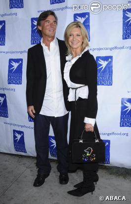 Olivia Newton-John et son mari John Easterling