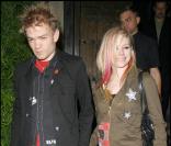 Avril Lavigne et son mari Deryck Whibley