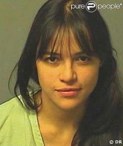 Mugshot de Michelle Rodriguez