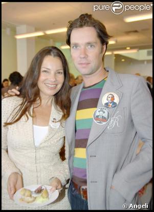 Fran Drescher et Rufus Wainwright