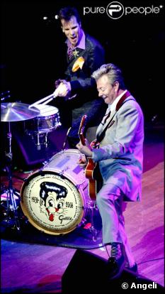 Les Stray Cats en concert en Suéde