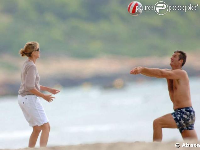 Cristina d'Espagne et son époux Inaki Urdangarin à Minorque