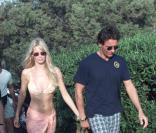 Tim Jefferies à l'époque Claudia Schiffer