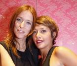 Emma de Caunes et Léa Drucker à la soirée Manoush, le 18/09/08