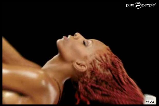 Mia Frye pose pour Jean Paul Goude