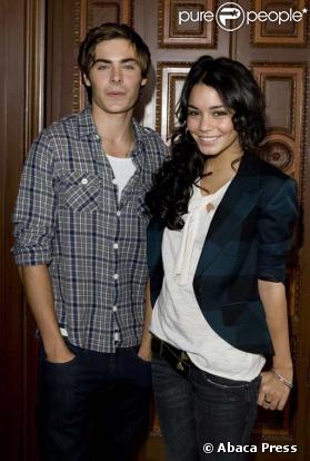 Zac Efron et Vanessa Hudgens