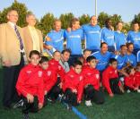 Match de gala à Clichy : les Bleus de Baffie, Mezrahi et David Hallyday