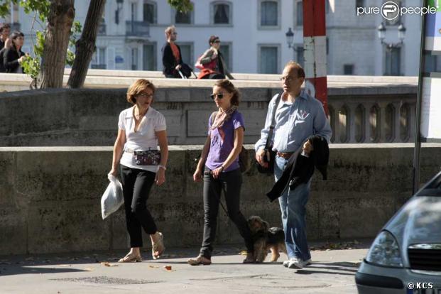 Natalie Portman à Paris avec ses parents