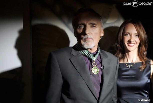 Dennis Hopper et son épouse Victoria