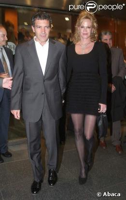 Antonio Banderas et Melanie Griffith