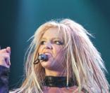 Britney Spears en concert en 2004