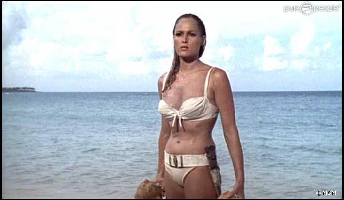 Ursula Andress/James Bond 007 contre Dr. No en 1962