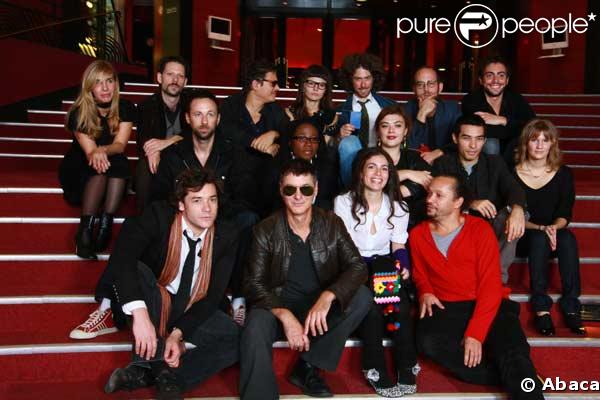 Etienne Daho et les 10 finalistes à la conférence de presse du Prix Constantin