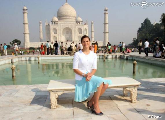 Victoria de Suède poursuit son périple en Inde