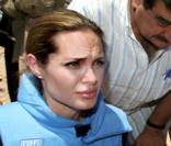Angelina Jolie en voyage humanitaire.