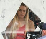 Lindsay Lohan sur le tournage