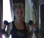Britney en plein effort