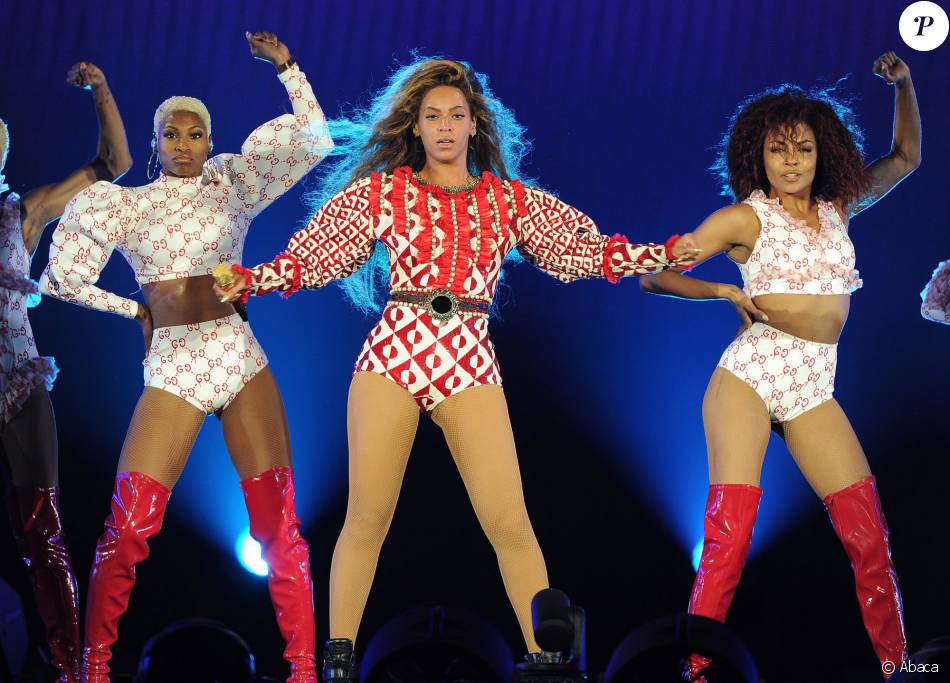 Beyonce en concert à Miami dans le cadre de son "Formation World Tour" le 27 avril 2016