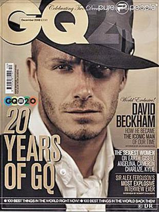 David Beckham pour GQ