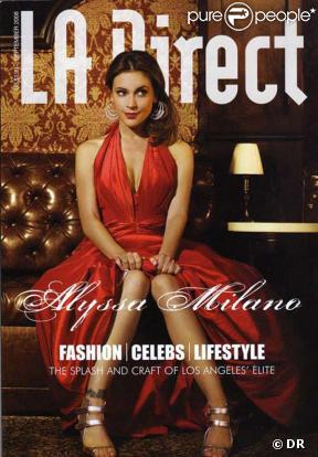Alyssa Milano pour L.A. Direct
