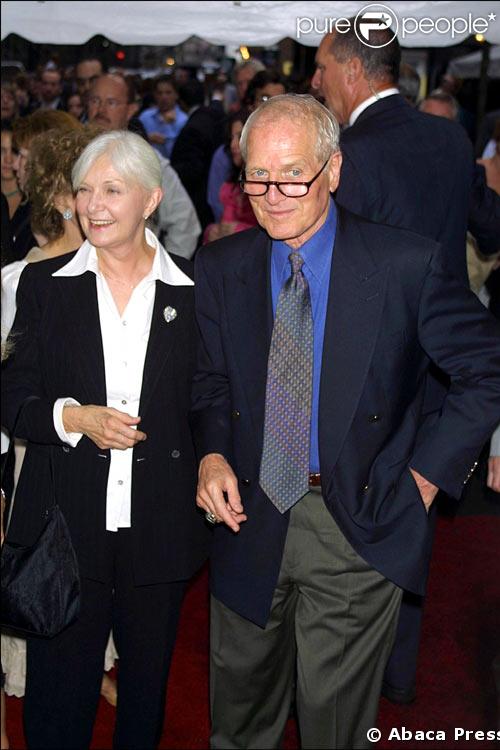 Joanne Woodward avec Paul Newman