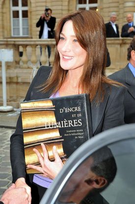 Carla Bruni au Sénat