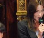 Carla Bruni au Sénat