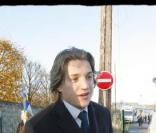 Jean Sarkozy lors des commémorations du 11 novembre à Neuilly sur Seine