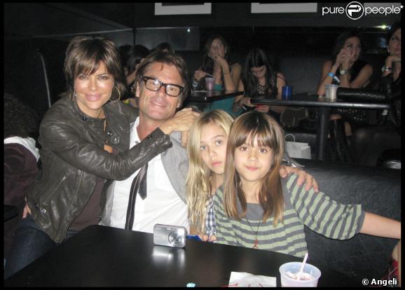Lisa Rinna, son mari Harry Hamlin et leurs filles Delilah-Belle et Amelia-Gray