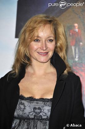 Julie Ferrier et son fiancé Karim Adda