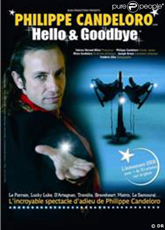 L'affiche du dernier spectacle de Philippe Candeloro
