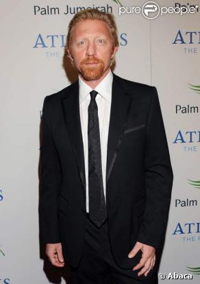 Boris Becker à la soirée d'ouverture du Atlantis Palm Jumeirah, le 20/11/08