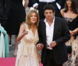 Amanda Sthers et Patrick Bruel au Festival de Cannes