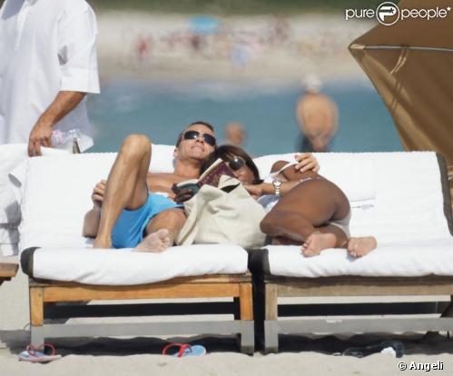 Naomi Campbell et Vladislav Doronin à Miami