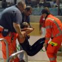 REPORTAGE PHOTOS : Federica Pellegrini, la rivale de Laure Manaudou, victime d'un malaise en pleine course !