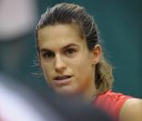 Amélie Mauresmo travaille pour réaliser une belle saison