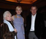 Line Renaud, Patrick Poivre d'Arvor et Anna Sherbinina