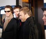 Les Take That à la Gare de St Pancras