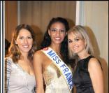 Laeticia Hallyday, Maud Fontenoy et Miss France au Grand Journal