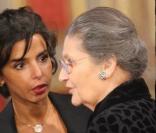 Rachida Dati avec Michèle Alliot-Marie et Simone Veil lors du soixantenaire de la Déclaration des Droits de l'homme