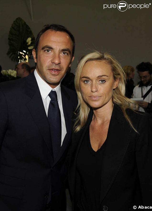 Nikos Aliagas et Cécile de Ménibus