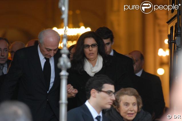 Liliane Bettencourt et sa fille 