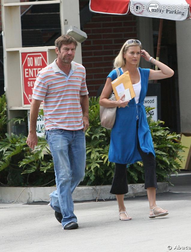 Dennis Quaid et son épouse
