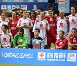 Iker Casillas (en rouge au centre) and friends (notamment Carlos Moya et Novak Djokovic à droite) !