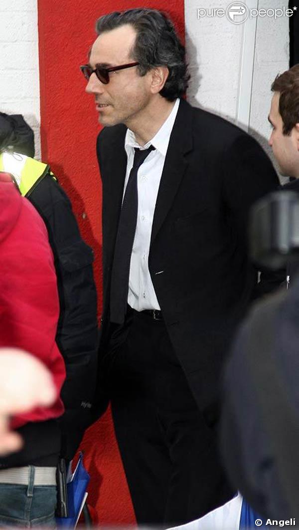Tournage de 'Nine' à Londres : Daniel Day-Lewis