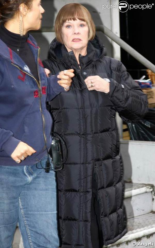 Tournage de 'Nine' à Londres : Judi Dench