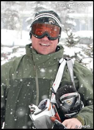 Dean Cain en vacances à Aspen